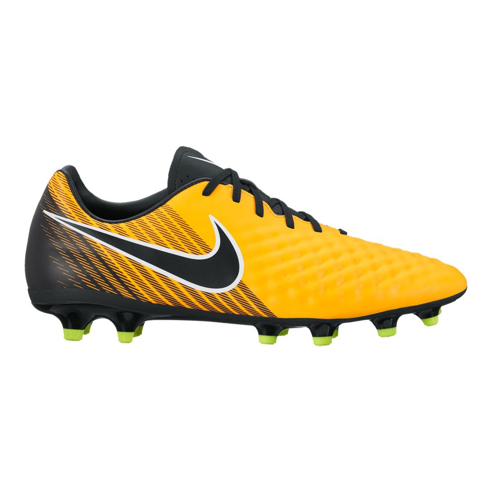 nike football boots yellow and black 