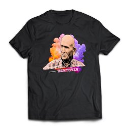 Κώστας Γκ., μπλουζάκι "Ατάκα", μαύρο