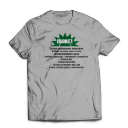 ΠΑΣΟΚ μπλουζάκι 'ΕΠΙΔΟΜΑΤΑ', γκρι