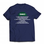 ΠΑΣΟΚ μπλουζάκι 'ΕΠΙΔΟΜΑΤΑ', σκούρο μπλε