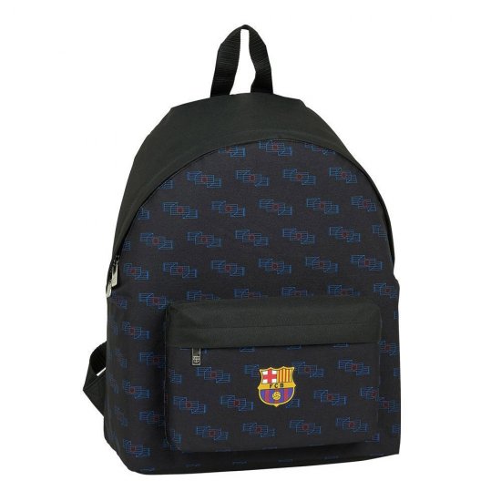 Μπαρτσελόνα τσάντα πλάτης 'Pattern' 32 x 15 x 42 εκ., μαύρη