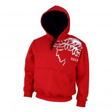 Olympiakos footer with hood 'Efivos', red