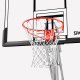 Spalding Silver Μπασκέτα με Βάση και Ρυθμιζόμενο Ύψος 228-305 cm, 6A1761CN - Spalding