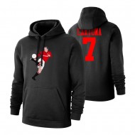 Ερίκ Καντονά φούτερ με κουκούλα "Skills", μαύρο