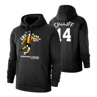 Γιόχαν Κρόιφ φούτερ με κουκούλα "Turn", μαύρο