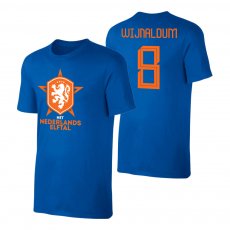 Netherlands EU2020 'Het Nederlands Elftal' t-shirt WIJNALDUM, blue