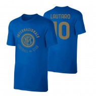 Ίντερ μπλουζάκι 'Circle' ΛΑΟΥΤΑΡΟ, μπλε