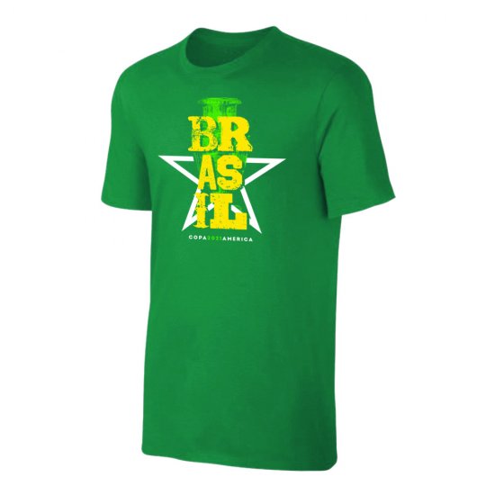 Brasil CA2021 'Qualifiers' t-shirt ROMARIO, green