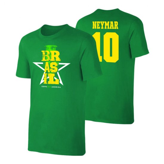 Brasil CA2021 'Qualifiers' t-shirt NEYMAR, green