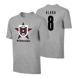 Αυστρία EU2020 μπλουζάκι 'UNSERE BURSCHEN' ΑΛΑΜΠΑ, γκρι