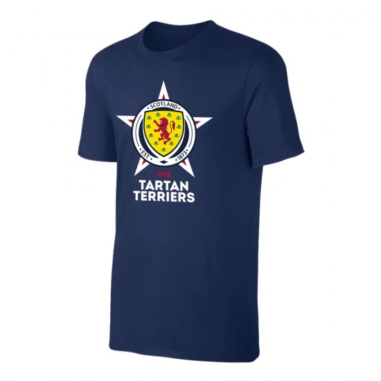 Scotland EU2020 'THE TARTAN TERRIERS' t-shirt MCTOMINAY, dark blue