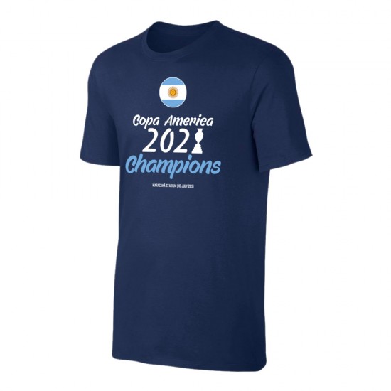 Αργεντινή CA2021 μπλουζάκι 'WINNERS' ΜΕΣΙ, σκούρο μπλε