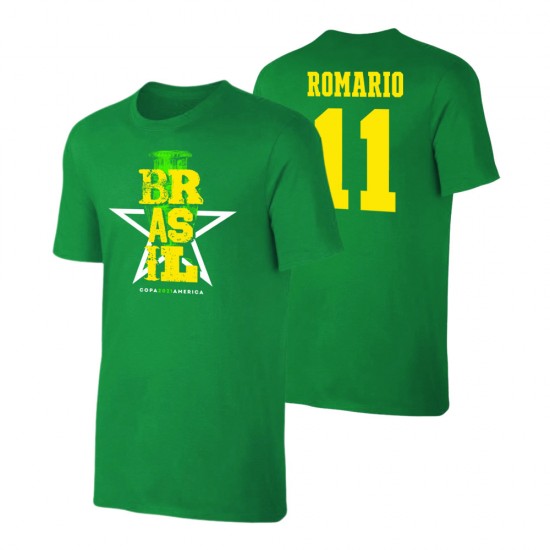 Brasil CA2021 'Qualifiers' t-shirt ROMARIO, green