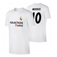 Ρεάλ μπλουζάκι 'GALACTICOS' ΜΟΝΤΡΙΤΣ, λευκό