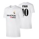 Ρεάλ μπλουζάκι 'GALACTICOS' ΦΙΓΚΟ, λευκό