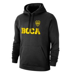 Μπόκα φούτερ με κουκούλα 'Text' ΤΕΒΕΖ, μαύρο