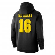 Μπόκα φούτερ με κουκούλα 'Text19' ΝΤΕ ΡΟΣΙ, μαύρο