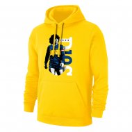 Μπόκα φούτερ με κουκούλα 'D10S 21', κίτρινο