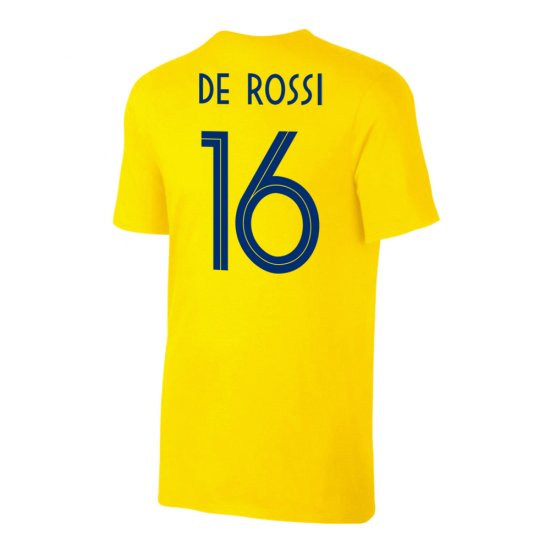 Boca 'Emblem19' t-shirt DE ROSSI, yellow