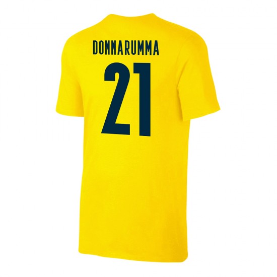 Italia t-shirt SQUADRA - DONNARUMMA, yellow