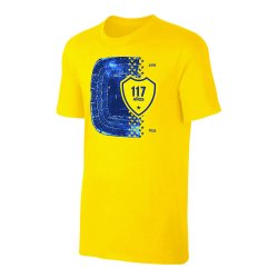 Boca '117 Años - La Bombonera' t-shirt, yellow