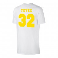 Μπόκα μπλουζάκι 'Xeneiza' - ΤΕΒΕΖ, λευκό