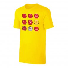 Liverpool t-shirt 'HISTORY', yellow