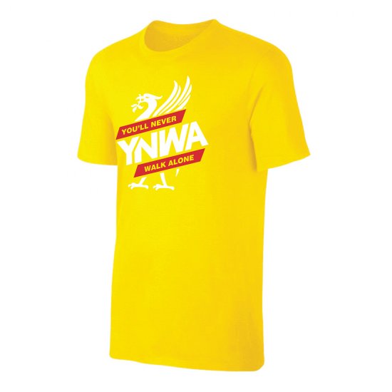 Λίβερπουλ μπλουζάκι 'YNWA22', κίτρινο