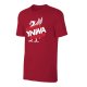 Λίβερπουλ μπλουζάκι 'YNWA22', βυσσινί