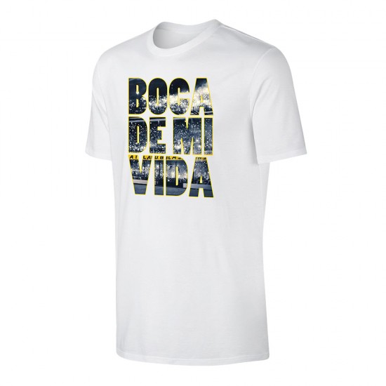 Μπόκα μπλουζάκι 'BOCA DE MI VIDA', λευκό