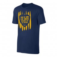 Μπόκα μπλουζάκι 'LOS UNICOS', σκούρο μπλε