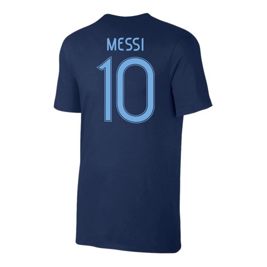 Argentina FINALISSIMA'22 'WINNERS' t-shirt - MESSI, dark blue