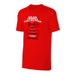 Μίλαν μπλουζάκι 'Trophy Collection', κόκκινο