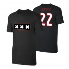 Amsterdam 'Triple X' t-shirt ZIYECH, black