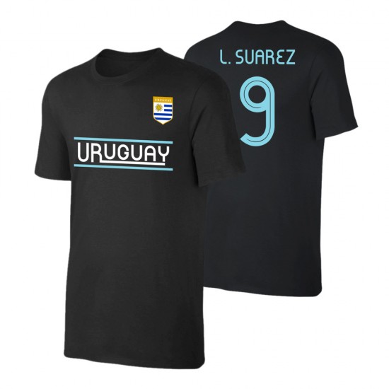 Uruguay CA2019 'Qualifiers' t-shirt SUAREZ, black