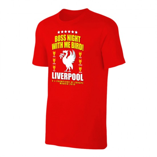 Liverpool 'Boss Night' t-shirt, red