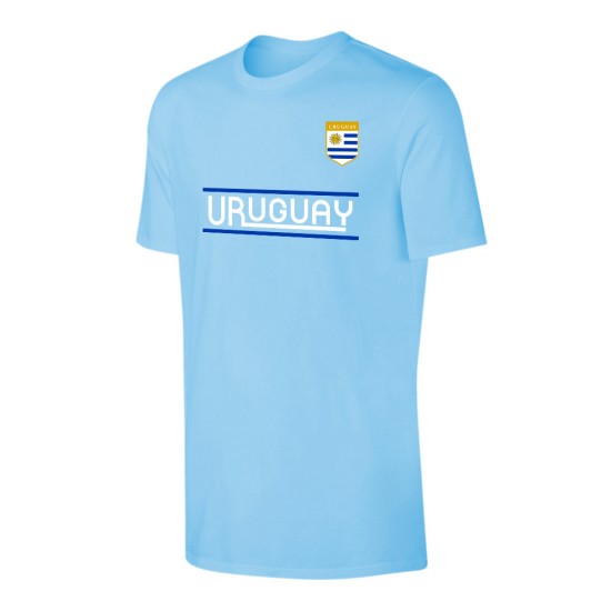Uruguay CA2019 'Qualifiers' t-shirt, light blue