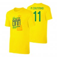 Βραζιλία CA2019 μπλουζάκι 'TROPHY' ΚΟΥΤΙΝΙΟ, κίτρινο