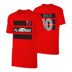 Flamengo retro t-shirt ZICO, red