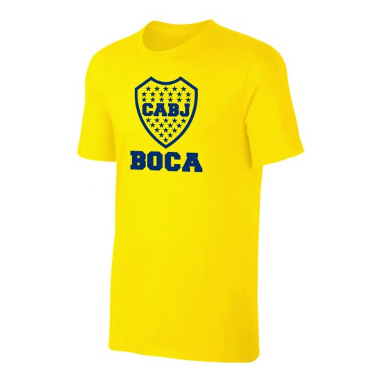 Boca 'Emblem19' t-shirt, yellow