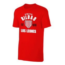 Athletic Bilbao 'Est.1898' t-shirt, red