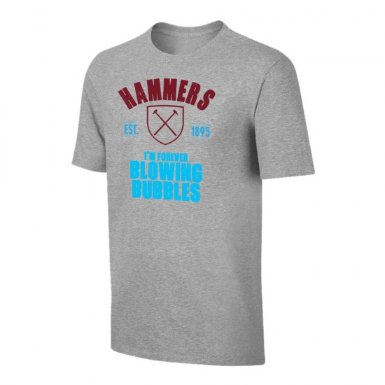 West Ham 'Est.1895' t-shirt, grey