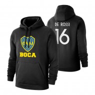 Μπόκα φούτερ με κουκούλα 'Emblem19' ΝΤΕ ΡΟΣΙ, μαύρο