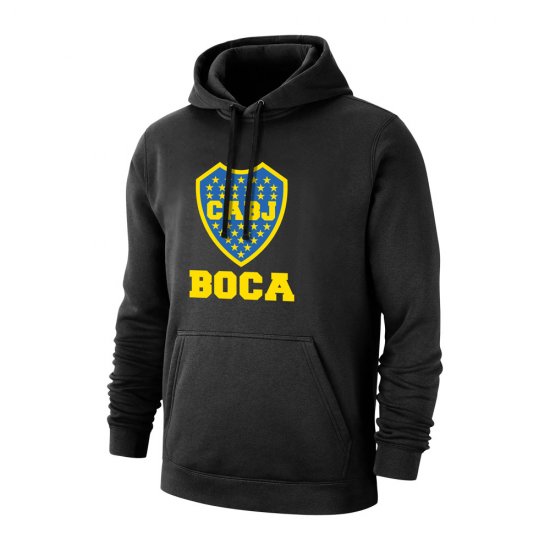 Boca "Emblem19" footer with hood, black