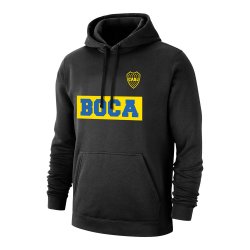 Μπόκα φούτερ με κουκούλα 'Text19', μαύρο