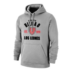 Athletic Bilbao 'Est.1898' footer with hood, grey