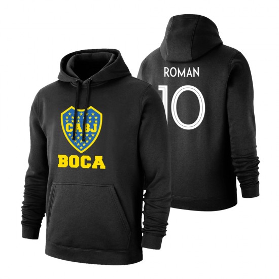 Boca "Emblem19" footer with hood ROMAN, black