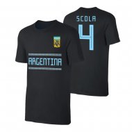 Αργεντινή WC2018 μπλουζάκι 'Qualifiers' ΣΚΟΛΑ, μαύρο