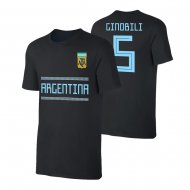 Αργεντινή WC2018 μπλουζάκι 'Qualifiers' ΤΖΙΝΟΜΠΙΛΙ, μαύρο