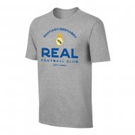 Ρεάλ μπλουζάκι 'Estadio', γκρι